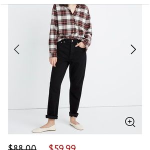 Madewell Tartan Flannel Jacket shirt